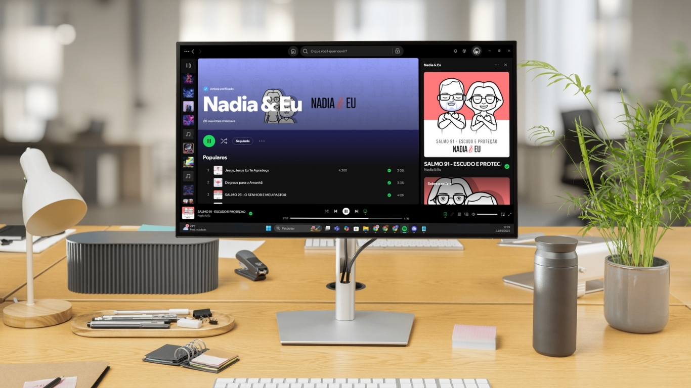 Inspirada na Bíblia, “Salmo 91” de Nadia & Eu Conquista Corações